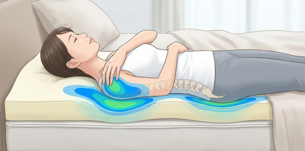 トゥルースリーパーが50肩の辛い夜を快適にする理由