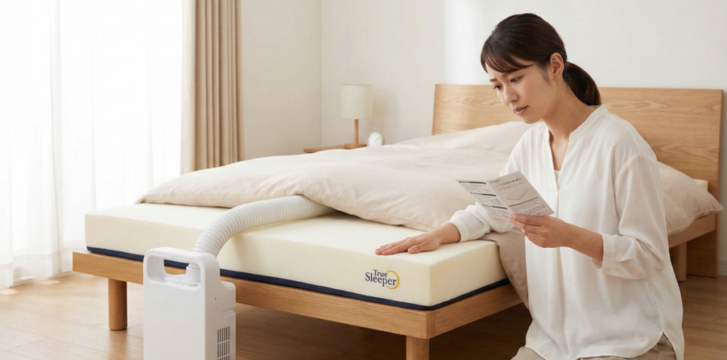 トゥルースリーパーと布団乾燥機の正しい使い方は？大切なマットレスを傷めないお手入れのポイント