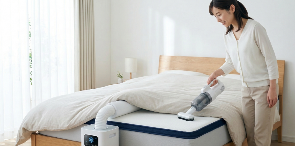 トゥルースリーパーのダニ対策と布団乾燥機を賢く使う方法