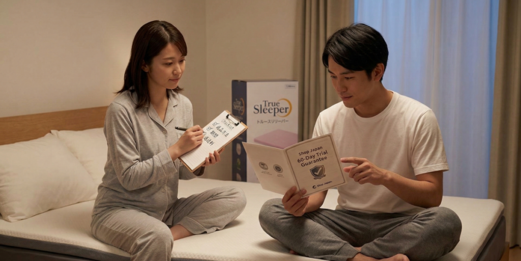 トゥルースリーパーを60日間お試しする前に確認すべきこと