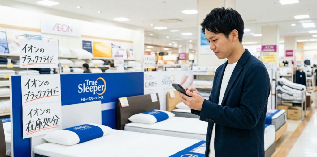トゥルースリーパーをイオンで半額より安く手に入れるコツ