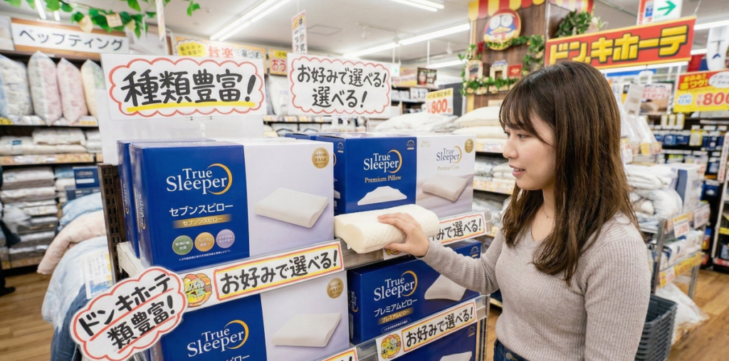 トゥルースリーパーをドンキで探すなら知っておきたい種類と特徴