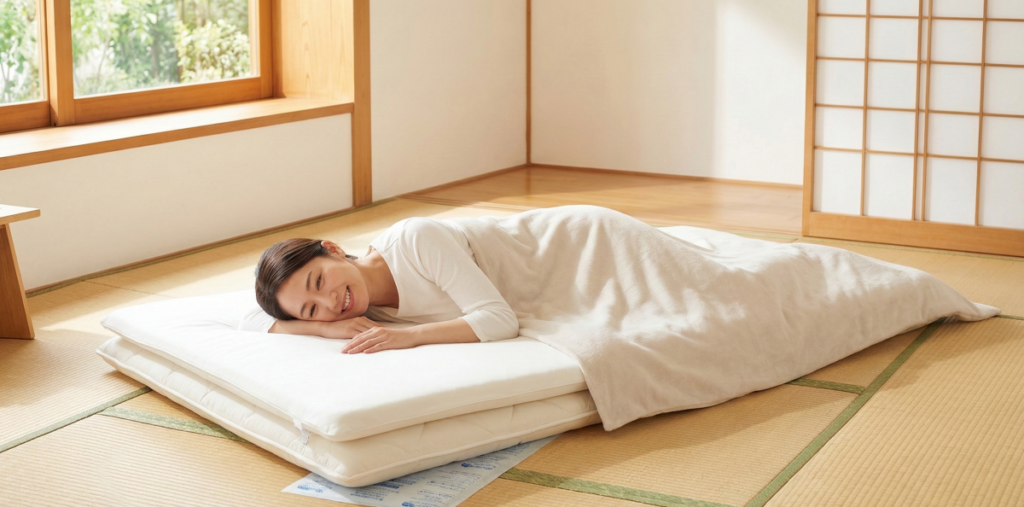 トゥルースリーパーを床に敷くコツ！腰痛対策とカビを防ぐ正しい使い方