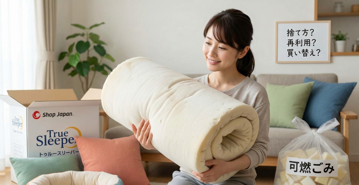 トゥルースリーパーを粗大ごみで出す？後悔しない捨て方と再利用のコツ