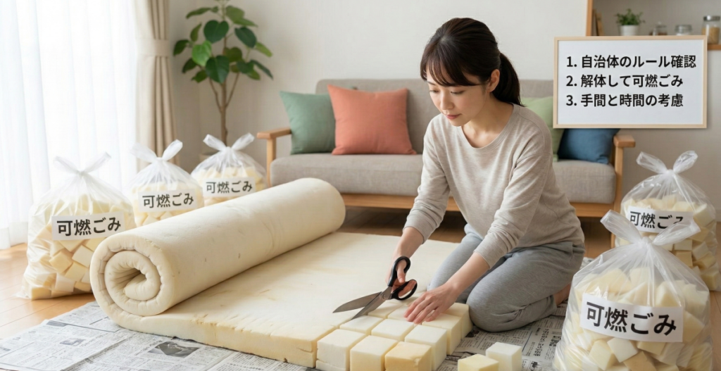 トゥルースリーパーを粗大ごみに出す前に知りたい捨て方