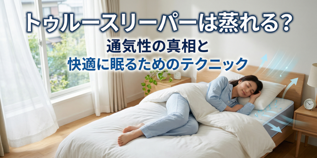 トゥルースリーパーは蒸れる？睡眠の質を左右する通気性の真相と快適に眠るためのテクニック